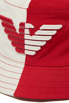 Eagle Logo Two-Tone Bucket Hat